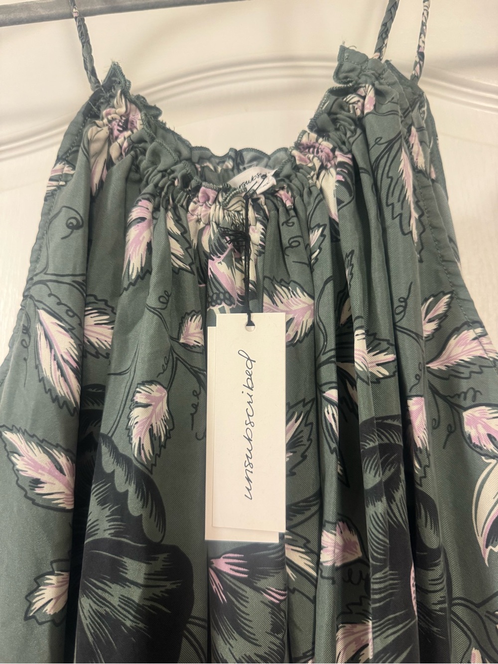 Unsubscribed 100% Silk Floral Maxi Dress - Picture 7 of 13